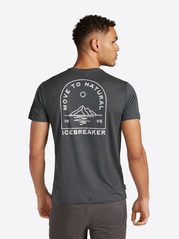 ICEBREAKER - Camisa funcionais 'Tech Lite' em preto