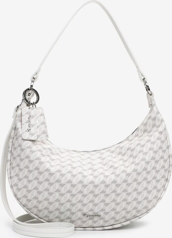 Borsa a spalla 'Francesca' di Tamaris in bianco: frontale