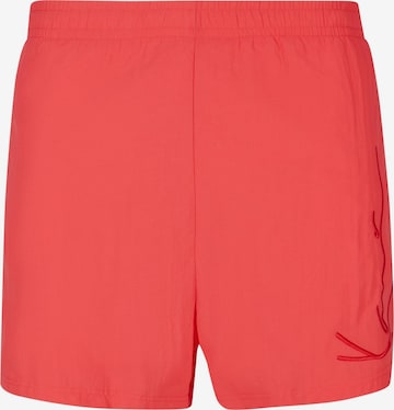 Karl Kaniregular Hlače - crvena boja: prednji dio