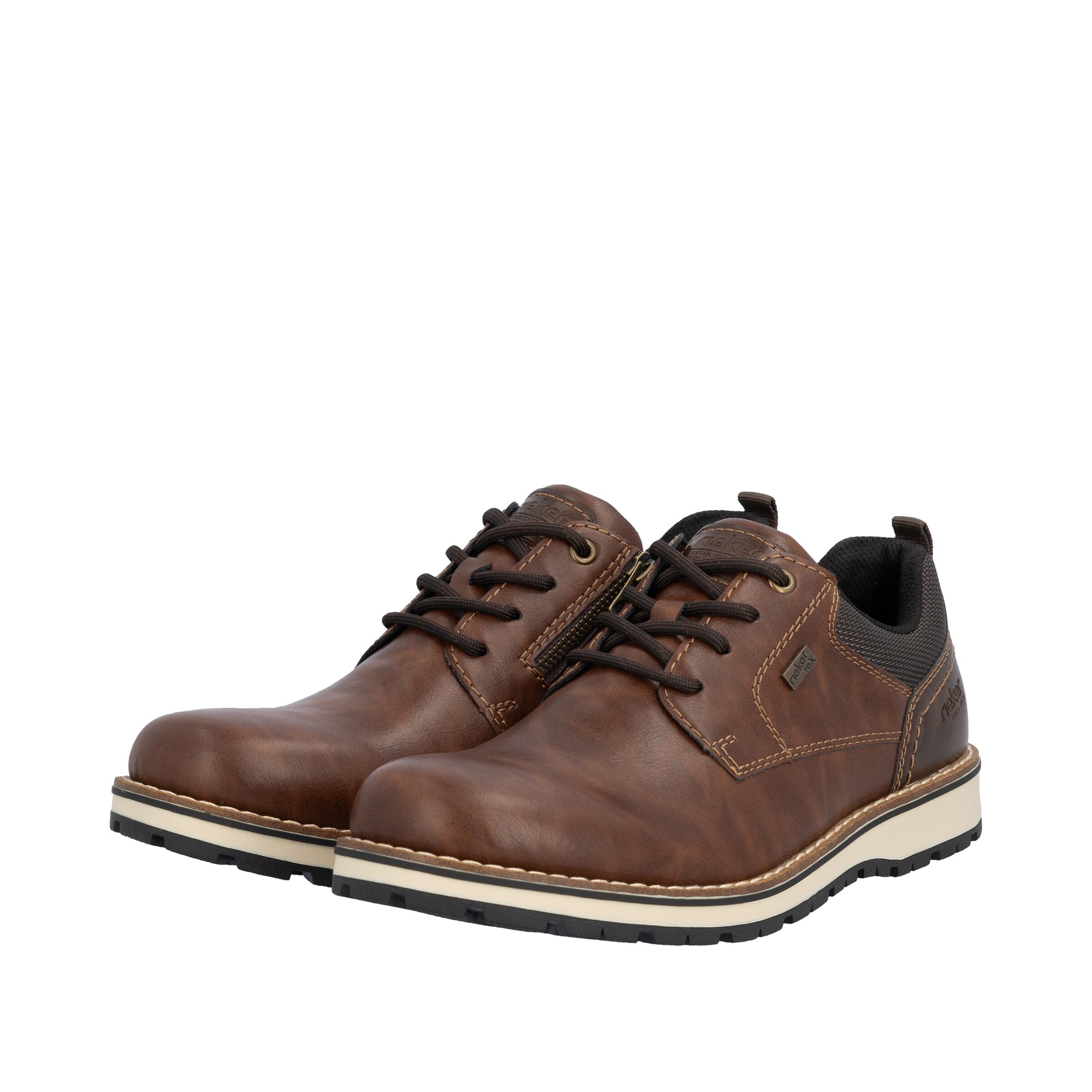 Rieker Lace-Up Shoes '38406' in Brown