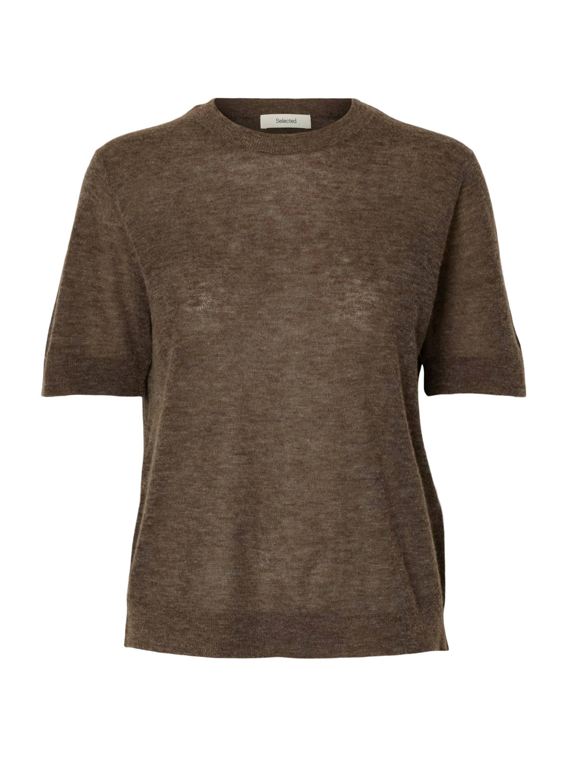 SELECTED - Jersey 'SLFShirley' en marrón: frente