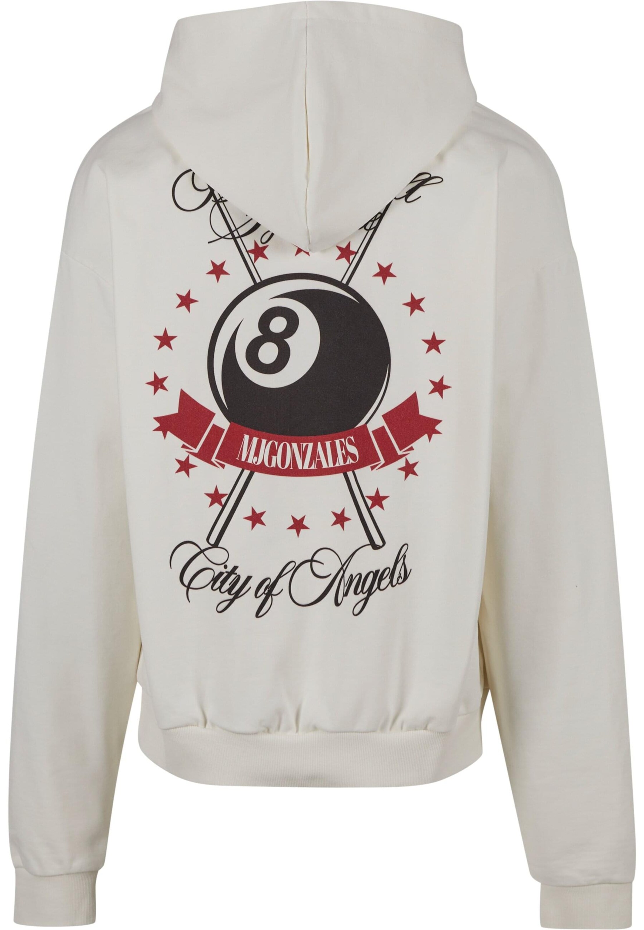 MJ Gonzales - Sudadera 'Black Ball Syndicate' en blanco