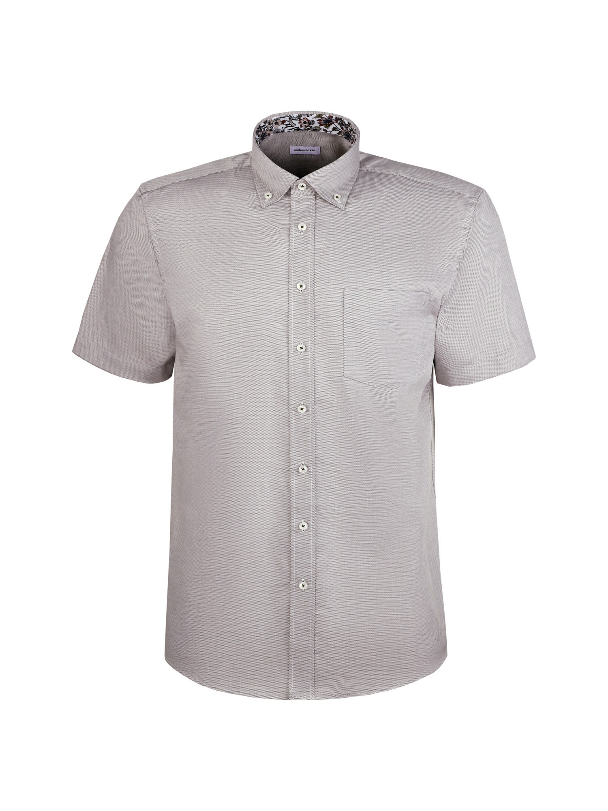 SEIDENSTICKER Hemd 'Smart Essentials' in Grün: Vorderseite