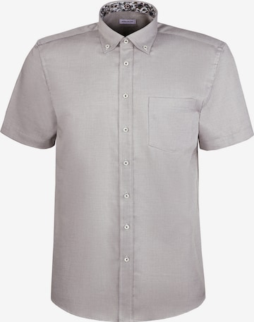 SEIDENSTICKER Hemd 'Smart Essentials' in Grün: Vorderseite