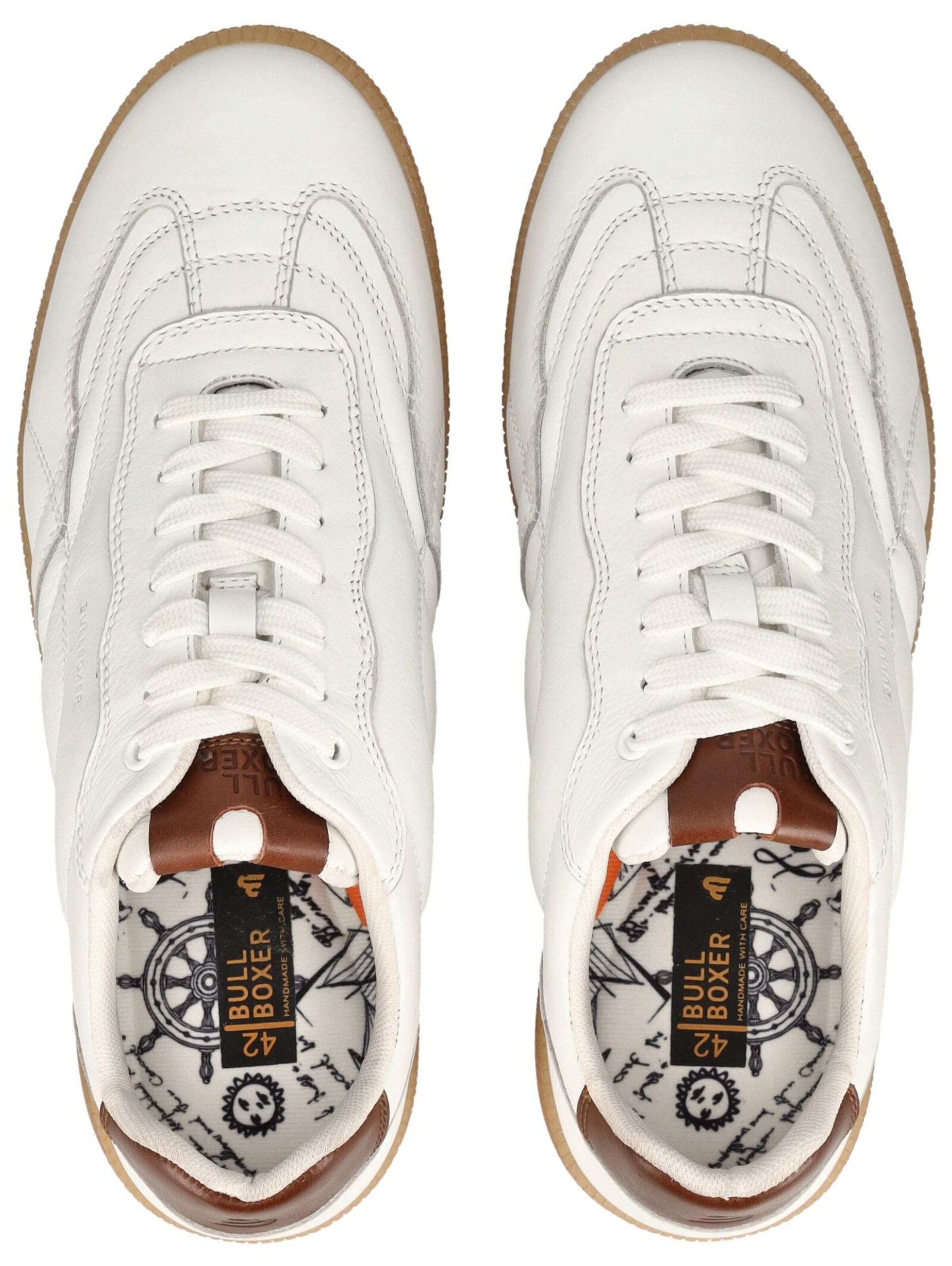 Baskets basses BULLBOXER en blanc