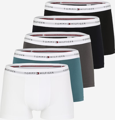 Boxer trumpikės iš Tommy Hilfiger Underwear, spalva – tamsiai mėlyna jūros spalva / purvo spalva / benzino spalva / juoda / balta, Prekių apžvalga