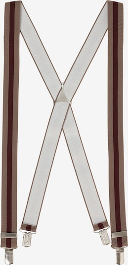 LLOYD Suspenders in Light brown / Dark brown, Item view