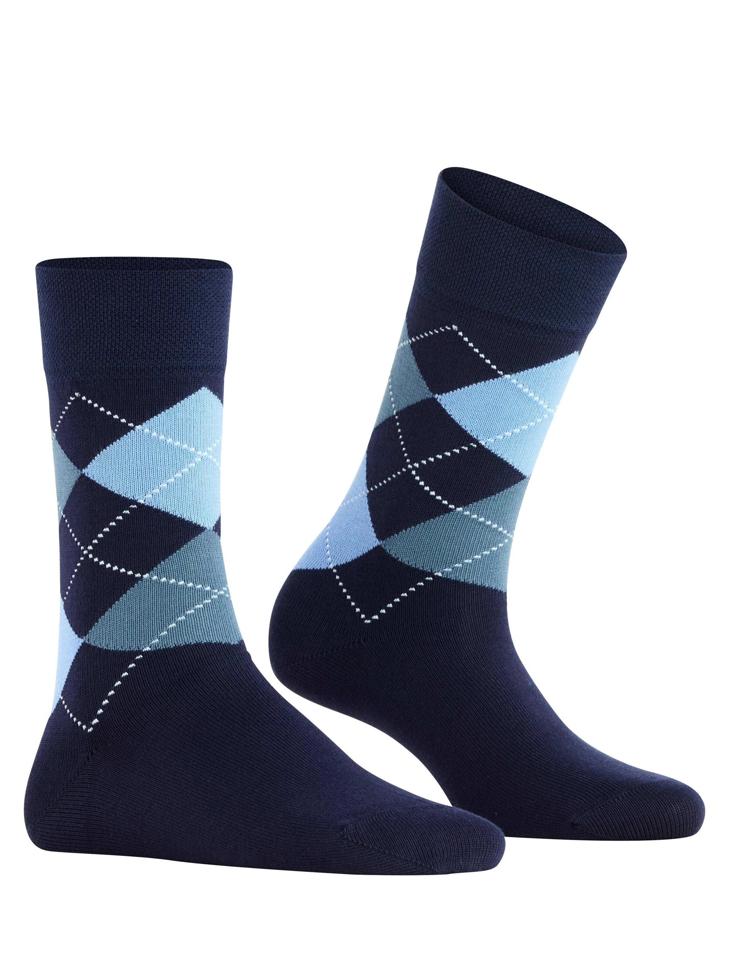 FALKE Socken 'Sensitive Argyle'‌‌‌‌‌ in Blau