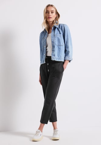 STREET ONE Regular Hose in Schwarz