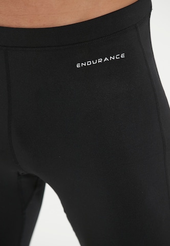 ENDURANCE Skinny Sportbroek 'Zane' in Zwart