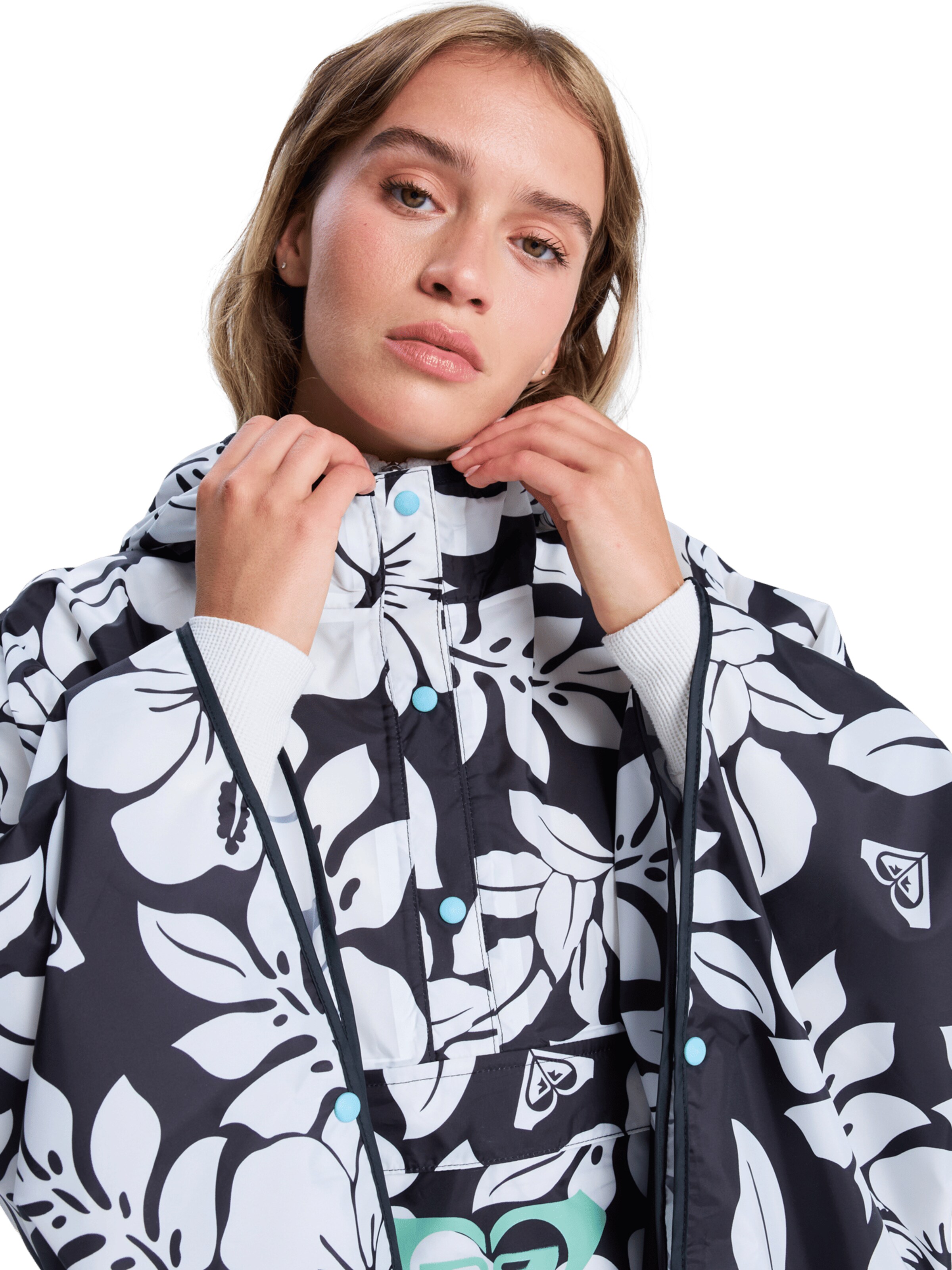 ROXY Funktionscape 'Midnight Rain' in Grau