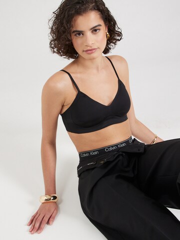Calvin Klein Underwear T-shirt Bra in Black: front