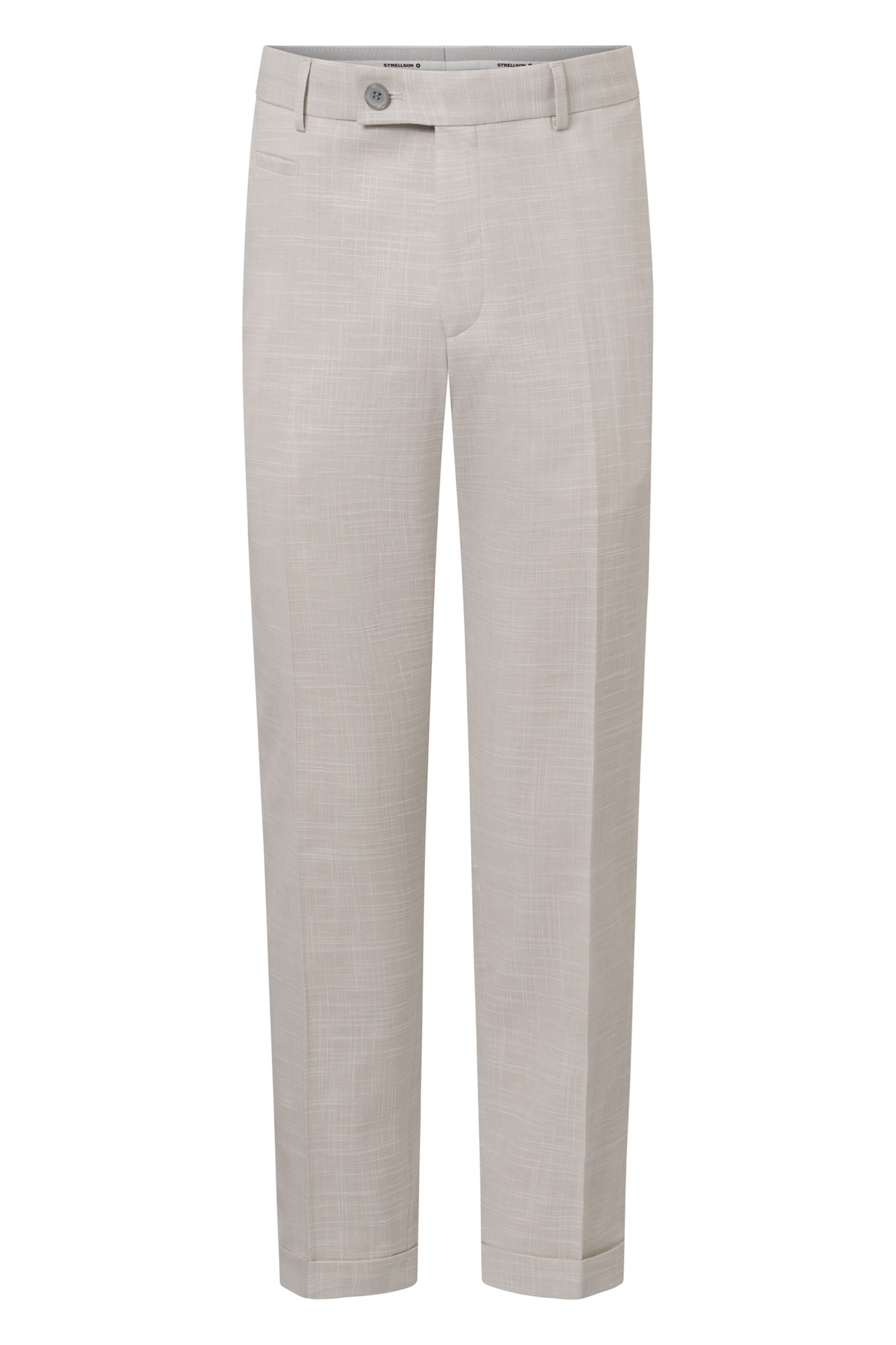 STRELLSON Slimfit Hose 'Luc' in Beige: Vorderseite