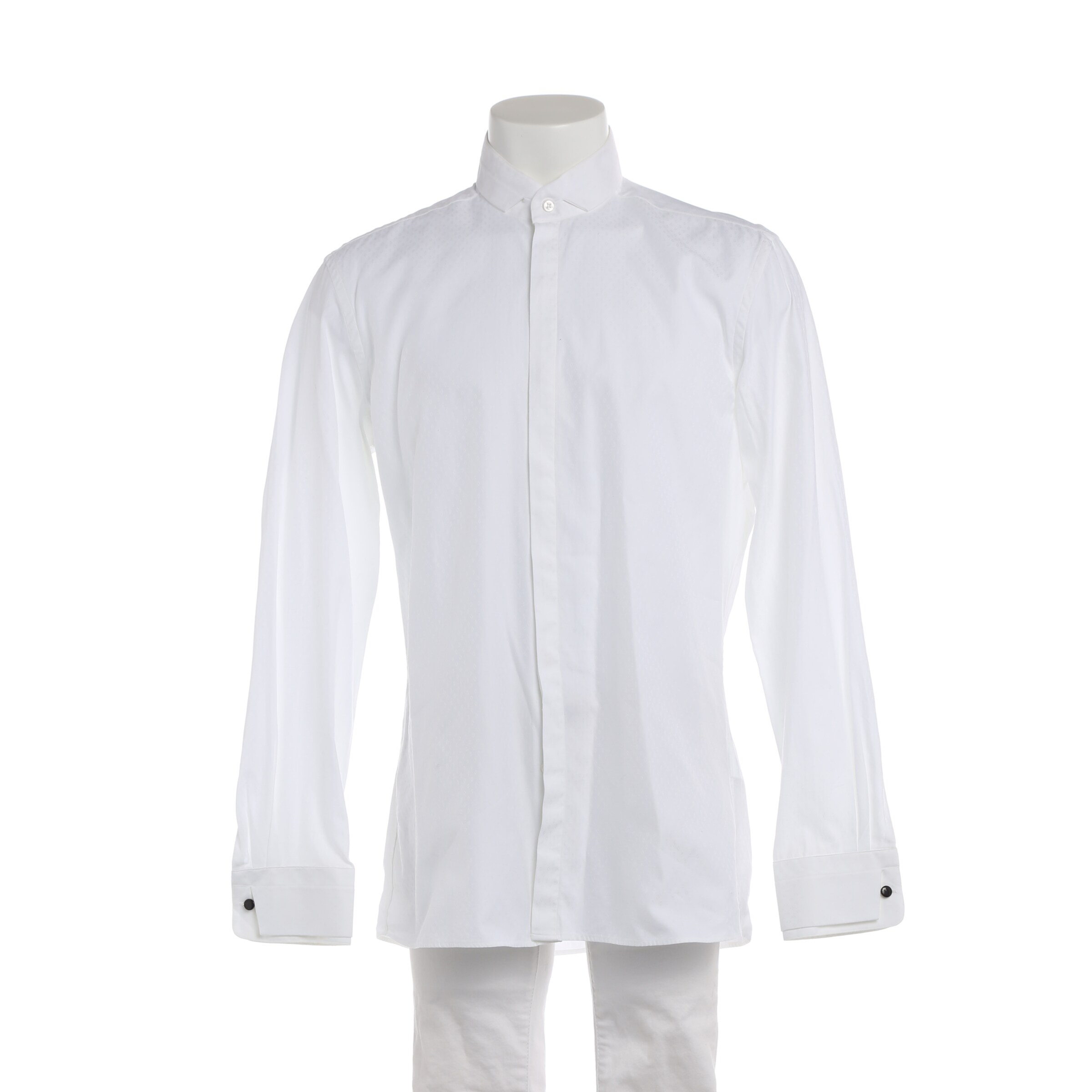 Fendi Button Up Shirt in S in White: front