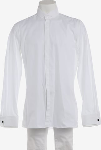 Fendi Freizeithemd / Shirt / Polohemd langarm S in Weiß: Vorderseite