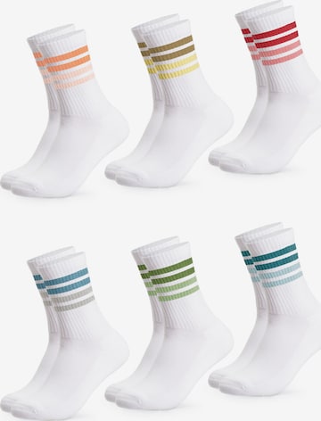 Occulto Sports socks 'Steffi' in White: front