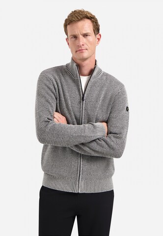 No Excess Strickjacke in Grau: Vorderseite