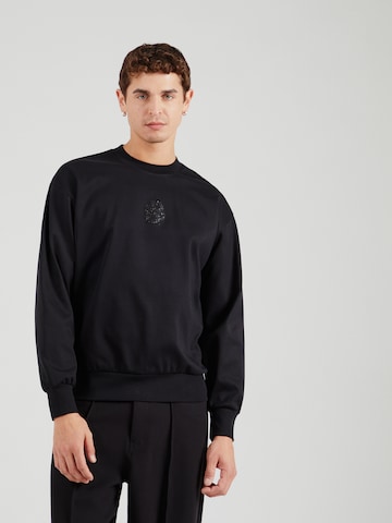 BOSS Sweatshirt 'C-Soleri' in Schwarz: Vorderseite