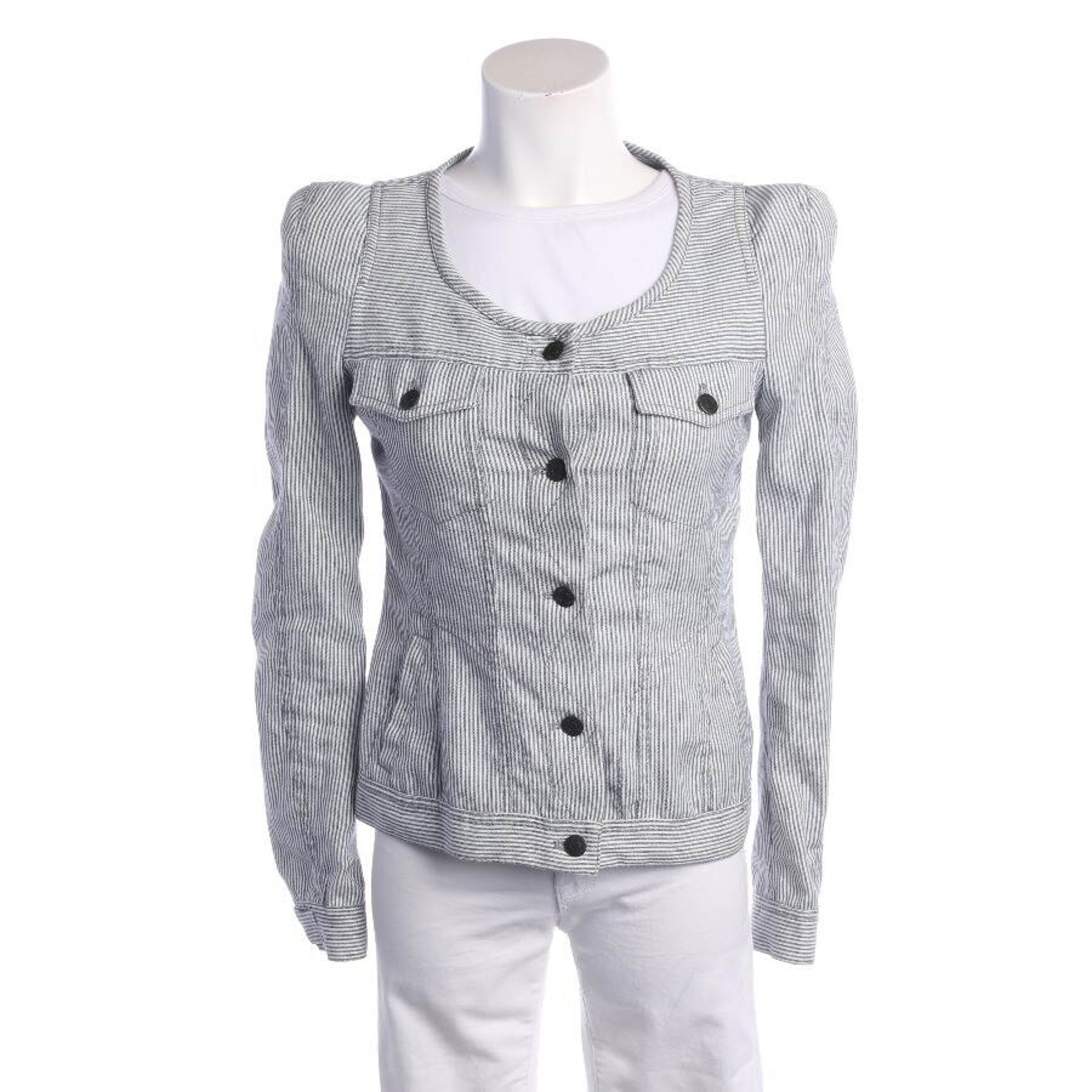 DRYKORN Jacket & Coat in S in Blue: front