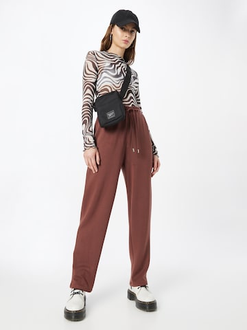 ABOUT YOU Regular Pants 'Joy' in Red