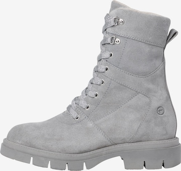 TAMARIS Lace-up bootie in Grey