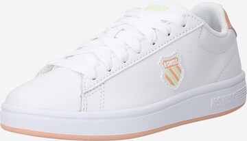 K-SWISS Sneakers laag 'COURT SHIELD' in Wit: voorkant