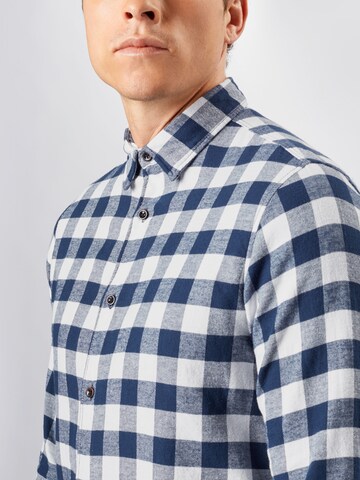 Coupe regular Chemise 'Jan' JACK & JONES en bleu