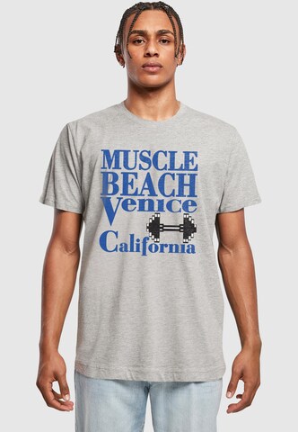 Mister Tee T- Shirt 'Venice Beach' in Grau: Vorderseite