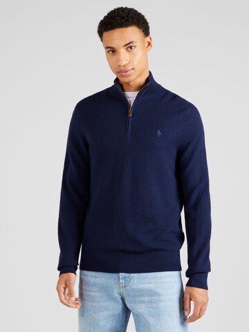 Pull-over Polo Ralph Lauren en bleu : devant