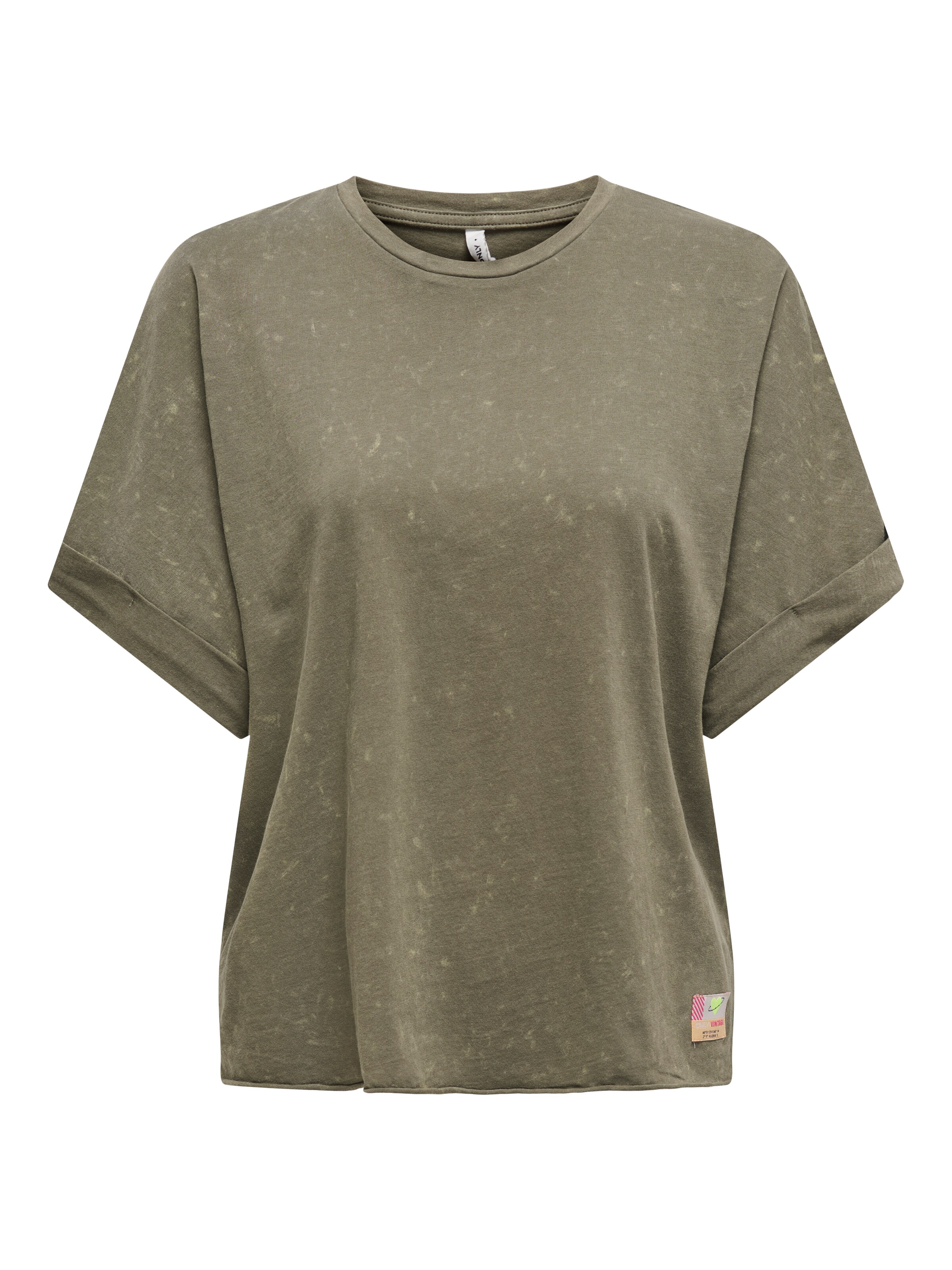 žalia ONLY Marškinėliai 'ONLMINNA': priekis