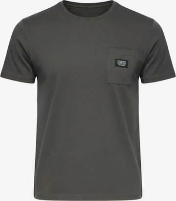 Ombre Shirt in Grijs: voorkant