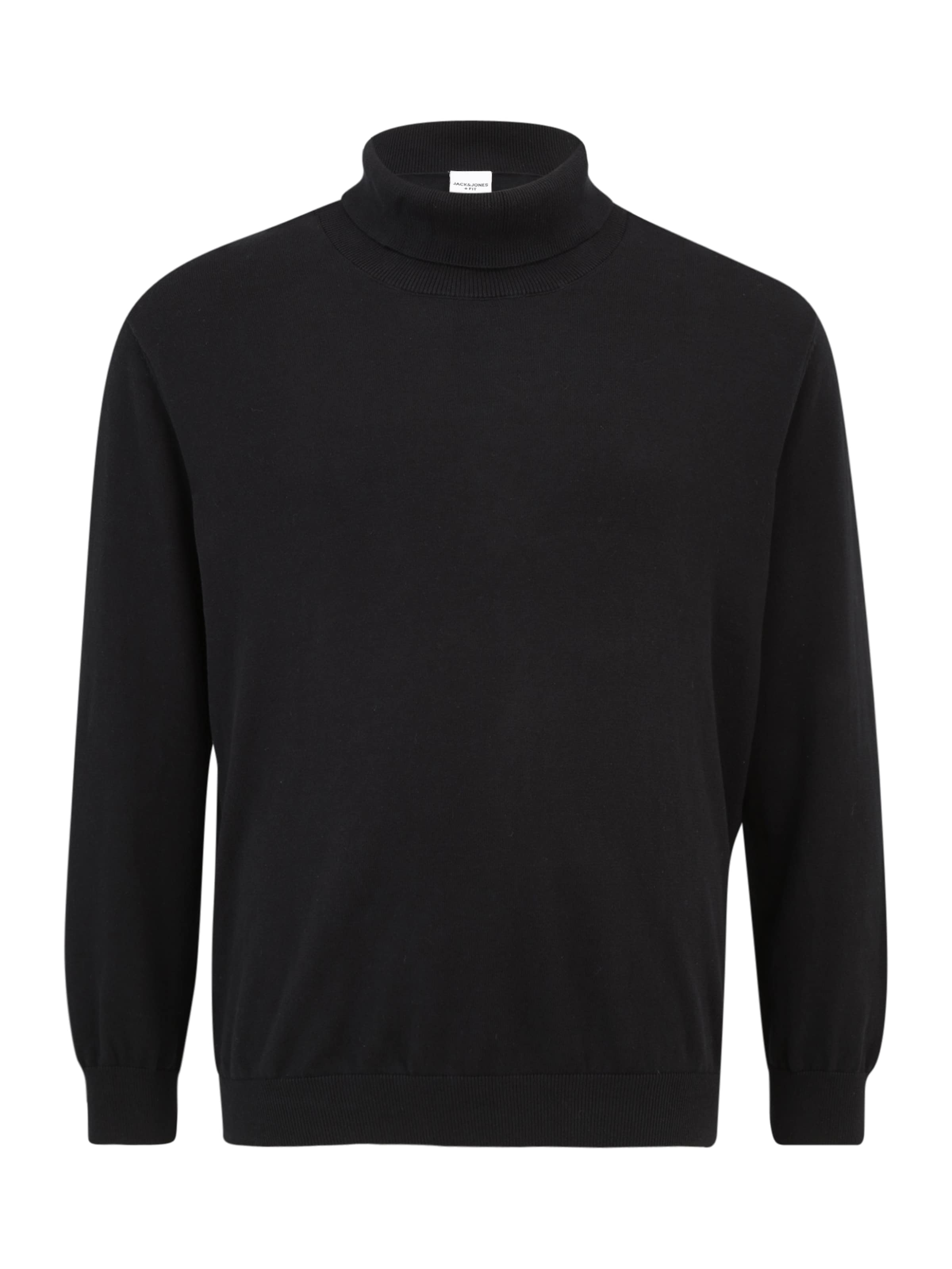 Jack & Jones Plus Pullover i sort: forside
