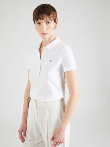 GANT Shirt in Wit: voorkant