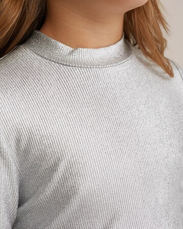 WE Fashion - Camiseta en plata