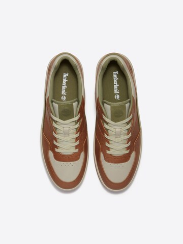 TIMBERLAND Veterschoen 'Low Lace-Up Sneaker' in Beige