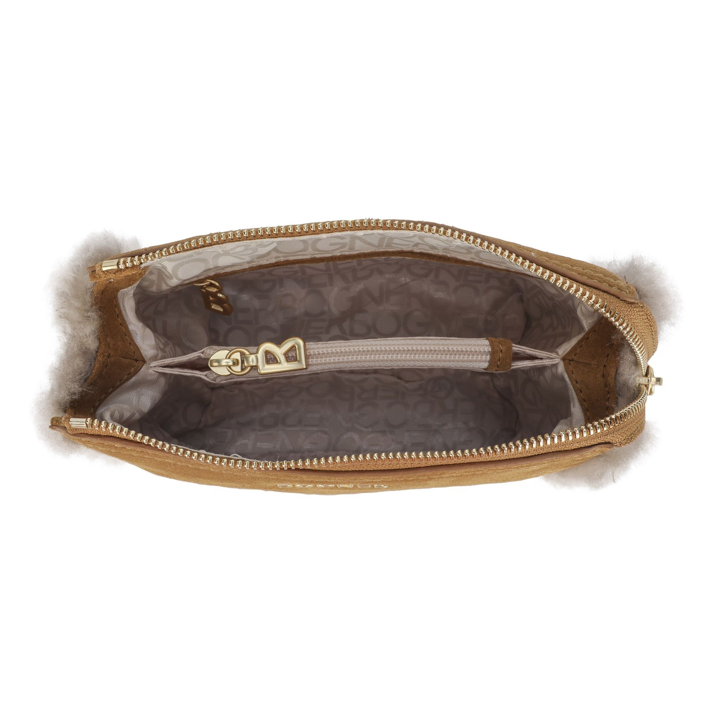 BOGNER Umhängetasche 'Banff Frisé Gulia' in Braun