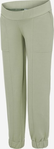 Pieces Maternity Pants 'PCMCOOLIO' in Green: front