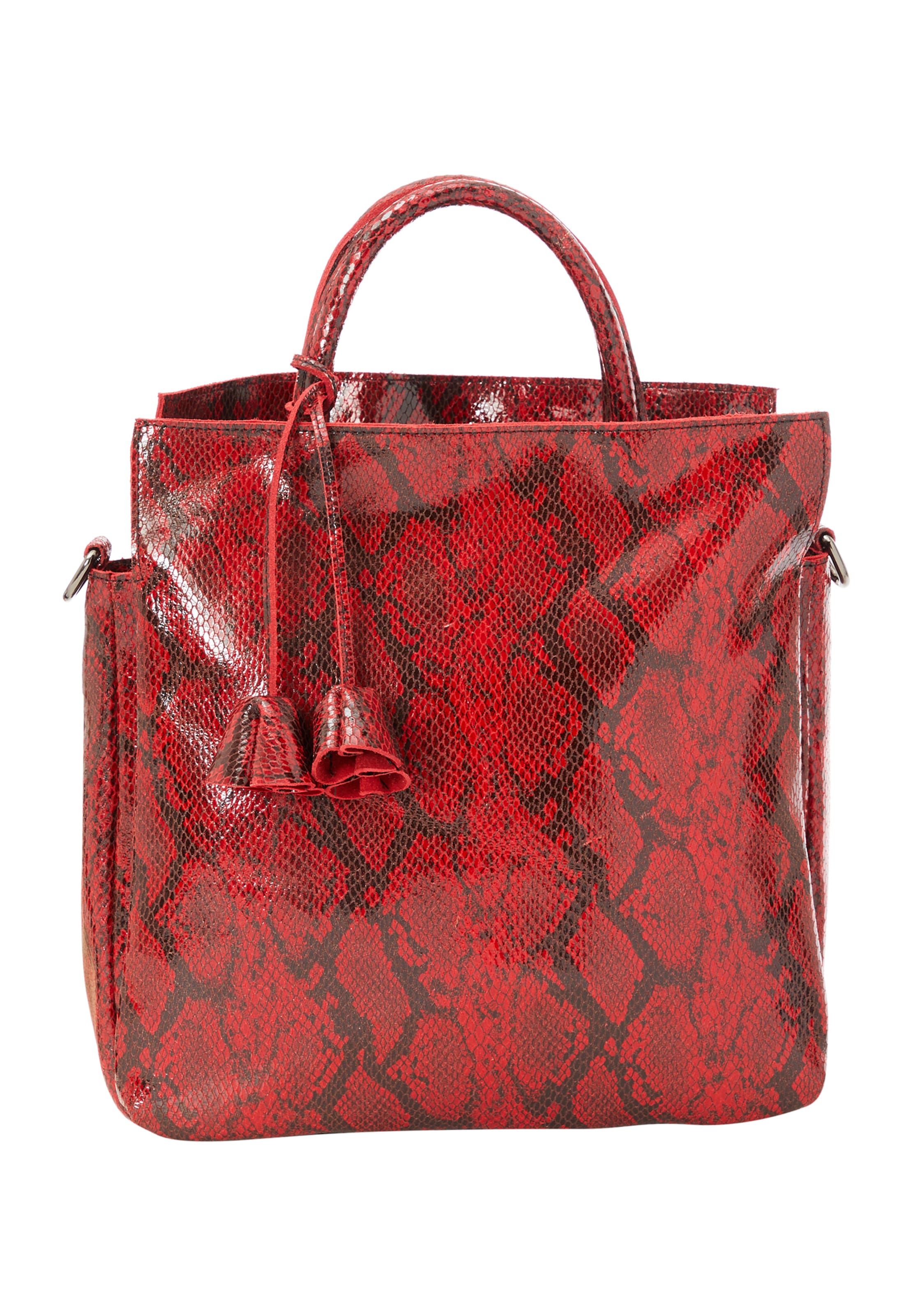 faina Handbag in Red: front