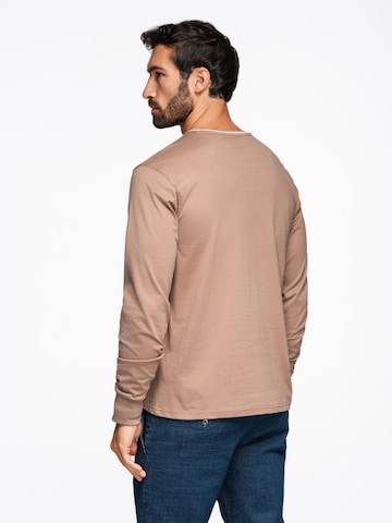 Ombre Shirt‌‌‌‌‌‌‌ in Braun