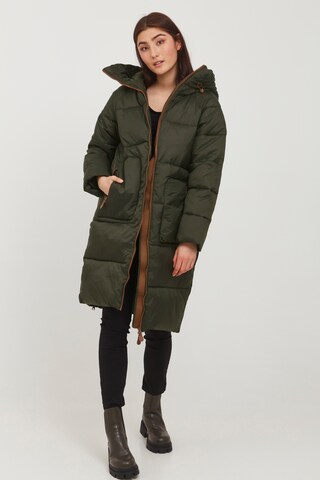 b.young Winter Coat in Green
