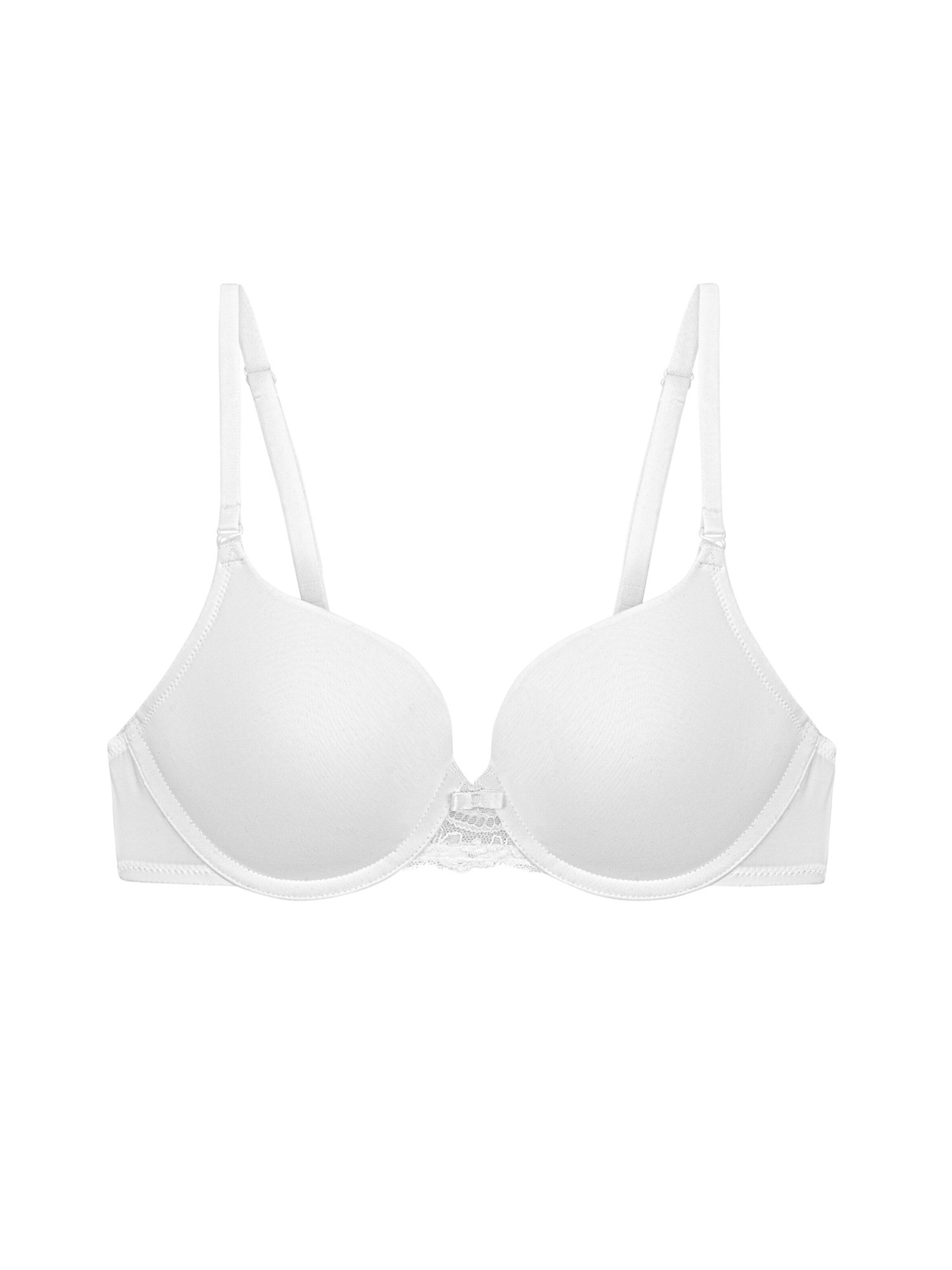 TRIUMPH Bra ' Lovely Micro ' in White: front