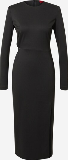 HUGO Kleid 'Kaikias' in schwarz / weiß, Produktansicht