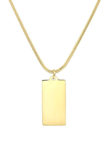 Hey Happiness Kette 'Outline' in Gold: Vorderseite