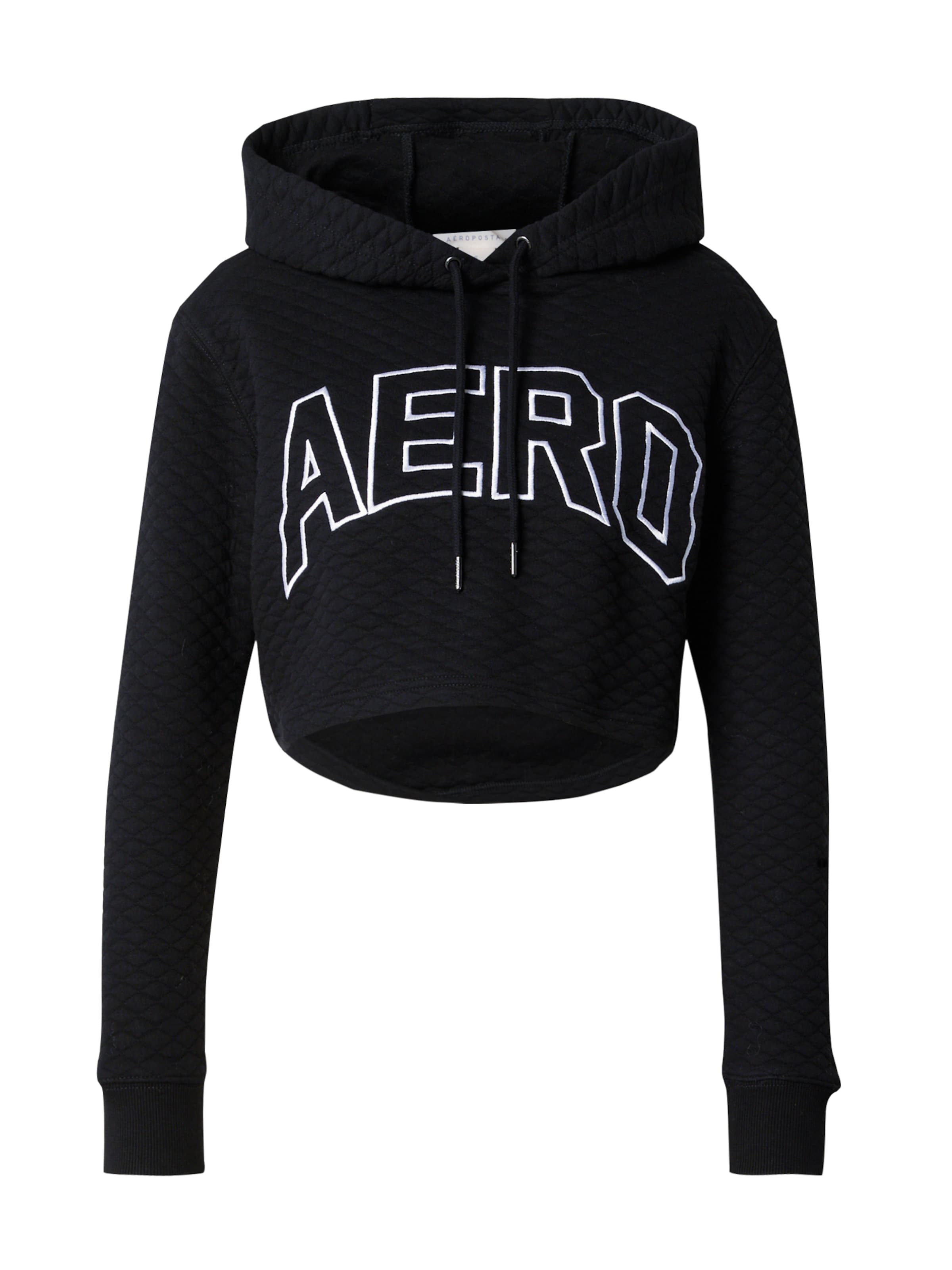AÉROPOSTALE Sweatshirt in Schwarz: Vorderseite