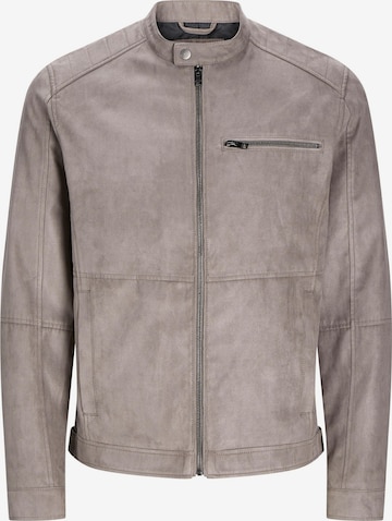 Veste mi-saison 'JJEDylan' JACK & JONES en gris : devant