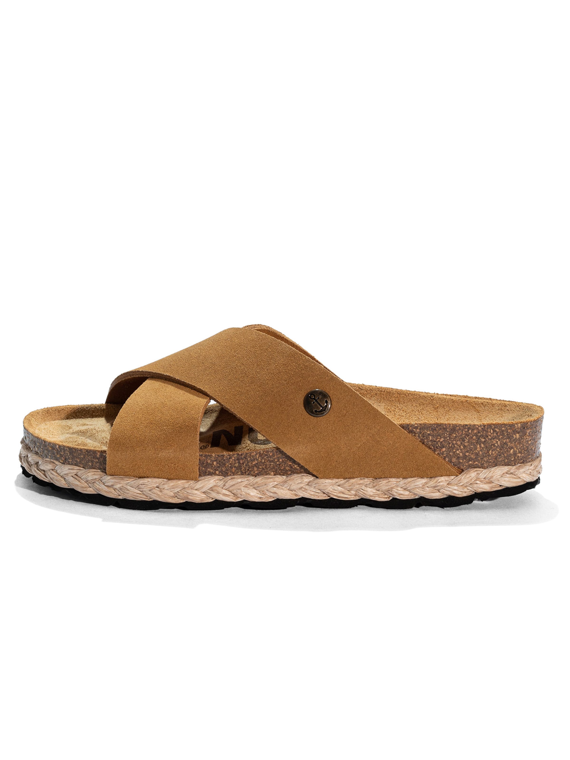 Mule 'Burgos' Bayton en marron : devant