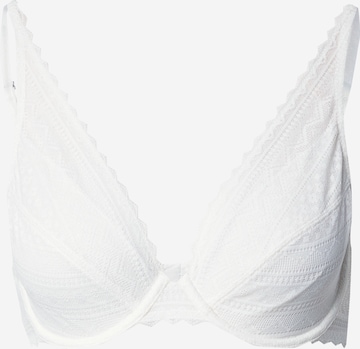 ESPRIT Triangle Bra in White: front