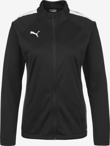 PUMA Trainingsjacke 'Team Liga' in Schwarz: predná strana