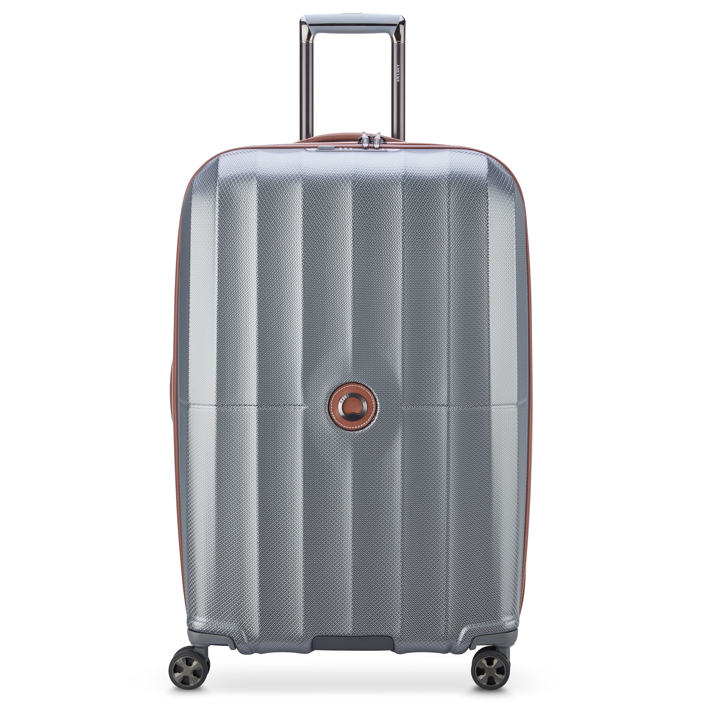 Trolley 'St. Tropez' di Delsey Paris in grigio: frontale