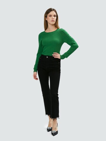 Pull-over Influencer en vert